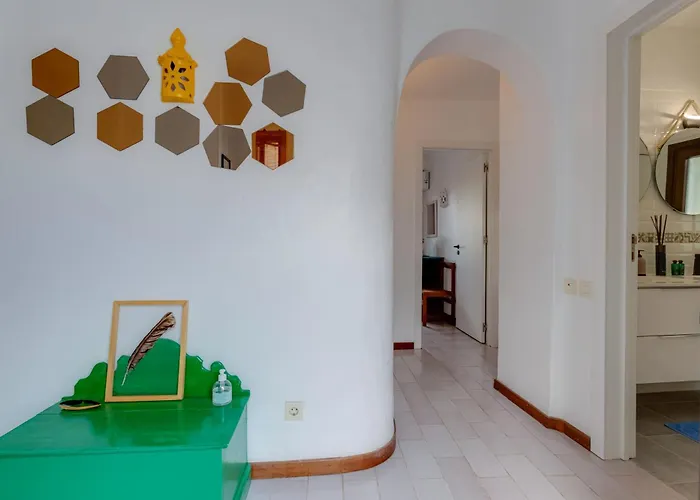 Casa Nini - 6 Com Ac E A 100 M Da Monica Isabel * 알부페이라